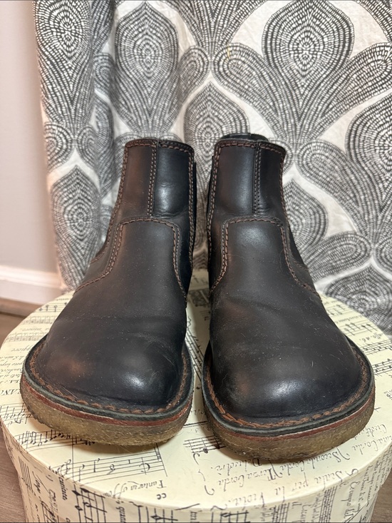 Duckfeet Roskilde Leather Chelsea Boots Black Crepe Sole EU 43 Unisex main image 4